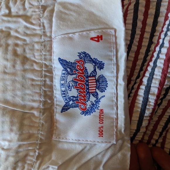 Chubbies Women’s seersucker shorts - Picture 3 of 3